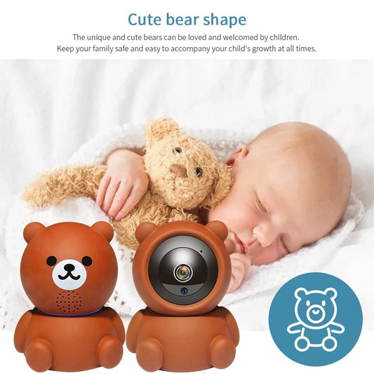 BEAR CAMERA 1080P WIFI – SEGURIDAD INTELIGENTE CON DISEÑO ADORABLE
